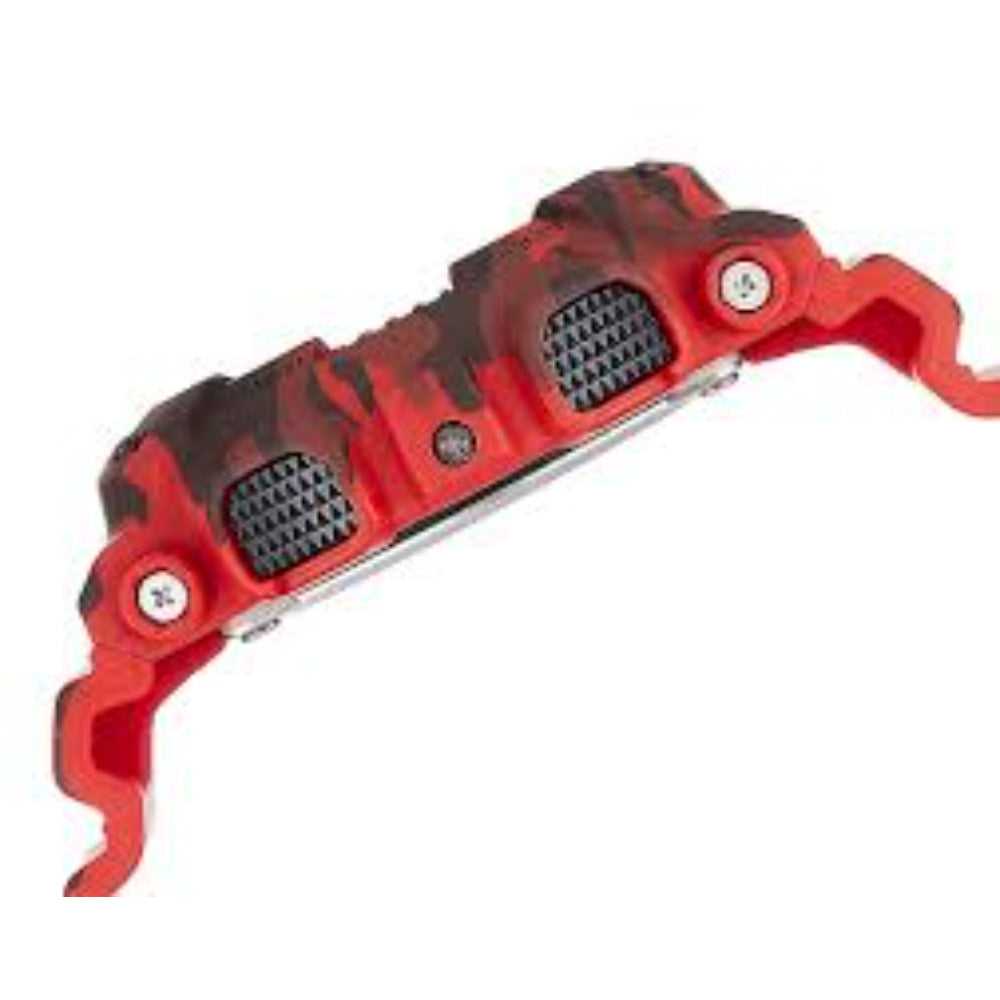 CASIO G-SHOCK GA-100CM-4ADR DIGITAL QUARTZ RED CAMO RESIN UNISEX'S WATCH - H2 Hub Watches
