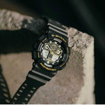 CASIO G-SHOCK GA-100GBX-1A9DR DIGITAL QUARTZ BLACK RESIN MEN'S WATCH - H2 Hub Watches