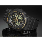 CASIO G-SHOCK GA-100GBX-1A9DR DIGITAL QUARTZ BLACK RESIN MEN'S WATCH - H2 Hub Watches