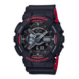 CASIO G-SHOCK GA-110HR-1ADR-P DIGITAL QUARTZ BLACK RESIN MEN'S WATCH