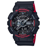 CASIO G-SHOCK GA-110HR-1ADR DIGITAL QUARTZ BLACK RESIN MEN'S WATCH