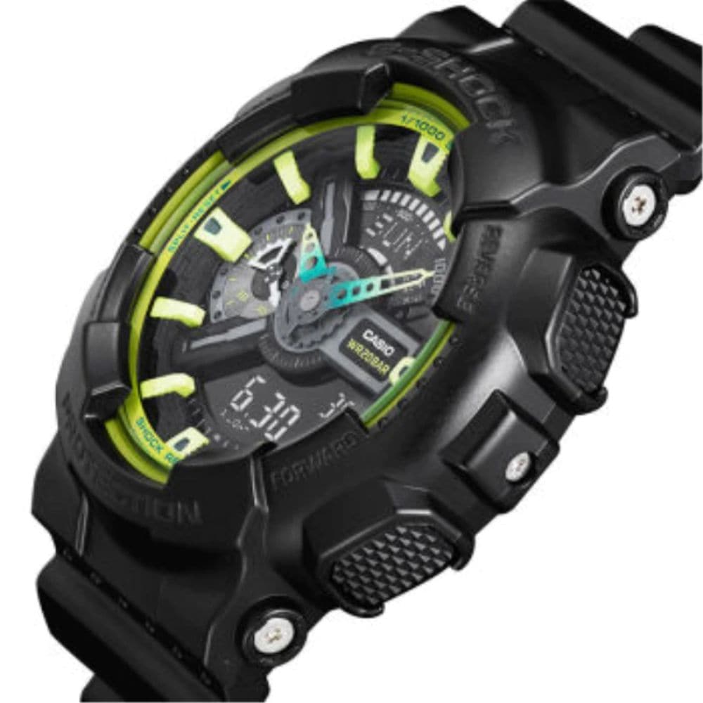 CASIO G-SHOCK GA-110LY-1ACR DIGITAL QUARTZ BLACK RESIN MEN'S WATCH - H2 Hub Watches