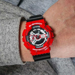CASIO G-SHOCK GA-110RD-4ACR DIGITAL QUARTZ RED RESIN UNISEX'S WATCH - H2 Hub Watches