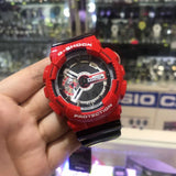 CASIO G-SHOCK GA-110RD-4ACR DIGITAL QUARTZ RED RESIN UNISEX'S WATCH - H2 Hub Watches
