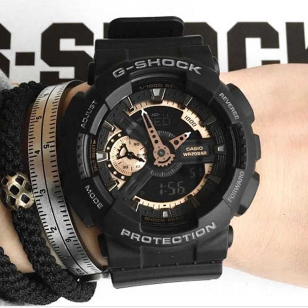 CASIO G-SHOCK GA-110RG-1ADR DIGITAL QUARTZ BLACK RESIN UNISEX'S WATCH - H2 Hub Watches