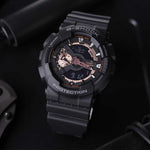 CASIO G-SHOCK GA-110RG-1ADR DIGITAL QUARTZ BLACK RESIN UNISEX'S WATCH - H2 Hub Watches