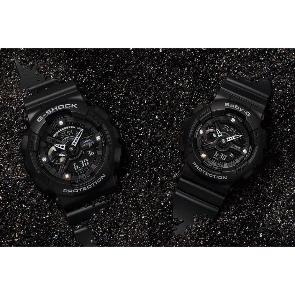 CASIO G-SHOCK & BABY-G ANNIVERSARY LIMITED GA-135DD-1A BA-135DD-1A COUPLE'S WATCH - H2 Hub Watches
