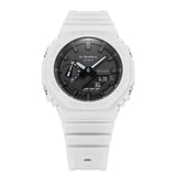CASIO G-SHOCK GA-2100-7ADR-P ANALOG DIGITAL WHITE RESIN STRAP MEN'S WATCH