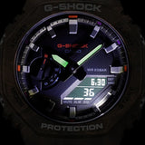 CASIO G-SHOCK GA-2100FR-5ADR BROWN RESIN STRAP MEN WATCH