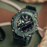 CASIO G-SHOCK GA-2200MFR-3ADR SPECIAL COLOR MEN WATCH