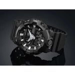 CASIO G-SHOCK GA-700-1BDR DIGITAL QUARTZ BLACK RESIN MEN'S WATCH - H2 Hub Watches