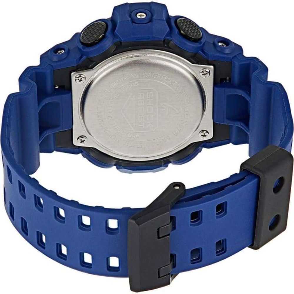 CASIO G-SHOCK GA-700-2ADR DIGITAL QUARTZ BLUE RESIN MEN'S WATCH - H2 Hub Watches