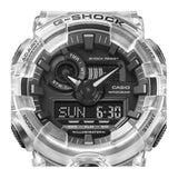 CASIO G-SHOCK GA-700SKE-7ADR TRANSPARENT MEN'S WATCH