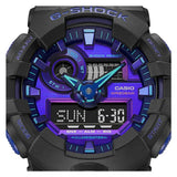 CASIO G-SHOCK GA-700VB-1ADR BLACK RESIN STRAP MEN'S WATCH