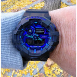 CASIO G-SHOCK GA-700VB-1ADR BLACK RESIN STRAP MEN'S WATCH