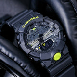 CASIO G-SHOCK GA-800DC-1ADR BLACK RESIN STRAP MEN'S WATCH