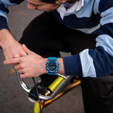 CASIO G-SHOCK GA-900SKL-2ADR BLUE RESIN STRAP MENS WATCH