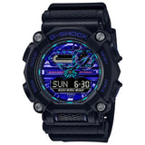 CASIO G-SHOCK GA-900VB-1ADR-P BLACK RESIN STRAP MEN WATCH