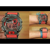 CASIO G-SHOCK GD-400-4DR DIGITAL QUARTZ GREY RED RESIN MEN'S WATCH - H2 Hub Watches