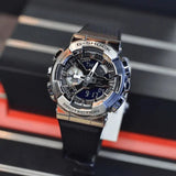 CASIO G-SHOCK GM-110-1ADR-P BLACK RESIN STRAP MEN WATCH