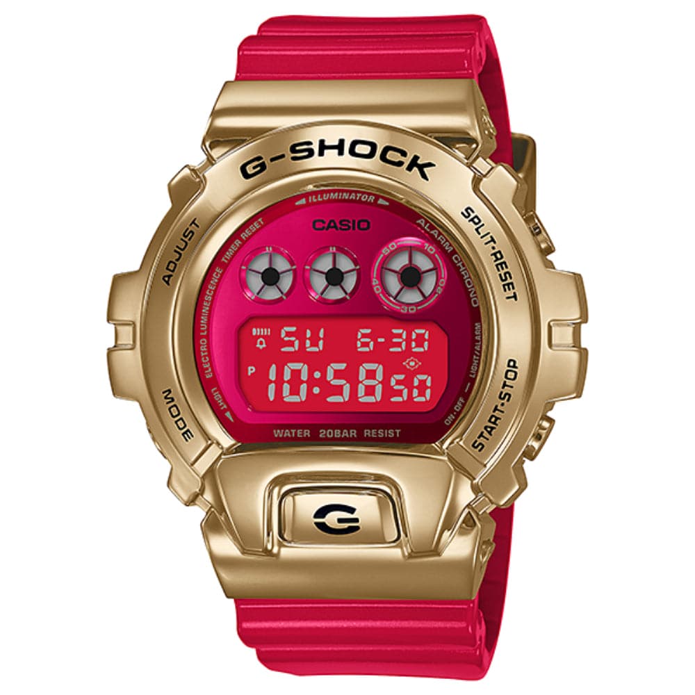 Casio g shop shock red