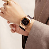 CASIO G-SHOCK GM-S5600PG-1DR-P BLACK RESIN WOMEN WATCH