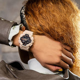 CASIO G-SHOCK GMA-S140M-4ADR-P WHITE RESIN WOMEN WATCH