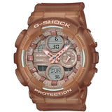 CASIO G-SHOCK GMA-S140NC-5A2DR-P BROWN RESIN STRAP WOMEN WATCH