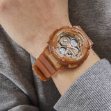 CASIO G-SHOCK GMA-S140NC-5A2DR-P BROWN RESIN STRAP WOMEN WATCH