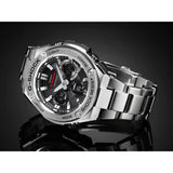 CASIO G-SHOCK  GST-S110D-1ADR SILVER ANALOG DIGITAL STAINLESS STEEL STRAP WATCH FOR MEN