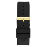 GUESS BLACK SILICONE STRAP MEN'S WATCH GW0503G1