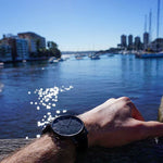 ARIES GOLD URBAN TANGO G 1007 & L 1008 BK-BK COUPLE'S WATCHES - H2 Hub Watches