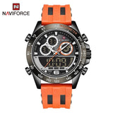 NAVIFORCE NF9188T B/B/O DIGITAL WATERPROOF MILITARY SPORT CASUAL MEN'S WATCH