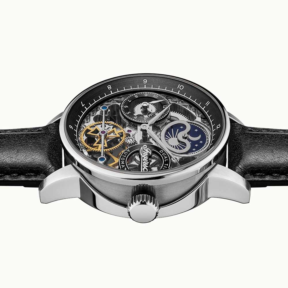INGERSOLL AUTOMATIC I07701 BLACK LEATHER MEN'S WATCH - H2 Hub Watches