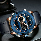 NAVIFORCE NF9097 RG/BE/BE MEN'S ANALOG/DIGITAL WATCH - H2 Hub Watches
