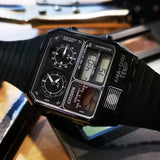 CITIZEN COLLECTION JG2105-93E ANA-DIGITAL TEMP STAINLESS STEEL UNISEX'S WATCH