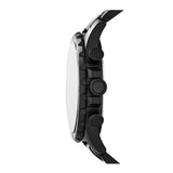 FOSSIL NATE CHRONOGRAPH BLACK STAINLESS STEEL JR1356 MEN'S WATCH - H2 Hub Watches