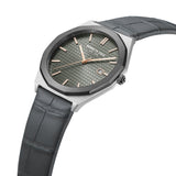 Kenneth Cole Quartz Black Leather Unisex Watch KCWGB2234202