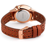 Komono Estelle Brown Leather Women Watch KOM-W2653