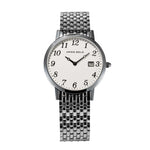 ARIES GOLD HERITAGE MASTER SILVER STAINLESS STEEL L 1018Z S-NUM WOMEN'S WATCH - H2 Hub Watches
