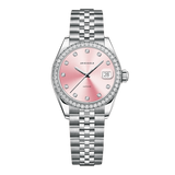 Aries Gold Heritage Silver Stainless Steel Strap Women’s Watch L 1070 S-PK