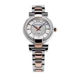 ARIES GOLD ENCHANT BELLE 3 HANDS TWO TONE ROSE GOLD L 500 2TR-WHITE WOMEN'S WATCH - H2 Hub Watches