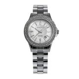 ARIES GOLD ENCHANT VENUS SILVER STAINLESS STEEL L 5005Z S-MOP WOMEN'S WATCH - H2 Hub Watches