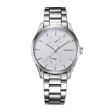 ARIES GOLD ENCHANT SILVER STAINLESS STEEL LIBERTY L 5031 S-W WOMEN'S WATCH - H2 Hub Watches