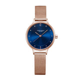 ARIES GOLD ENCHANT ROSE GOLD STAINLESS STEEL L 5033Z RG-BU MESH STRAP WOMEN'S WATCH - H2 Hub Watches