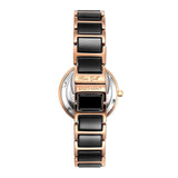 ARIES GOLD ENCHANT L 5037Z RG-BK BLACK CERAMIC WOMEN'S WATCH - H2 Hub Watches