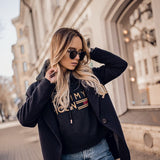 ARIES GOLD URBAN ETERNAL BLACK STAINLESS STEEL L 1028 BKG-BKG BLACK LEATHER STRAP WOMEN'S WATCH - H2 Hub Watches