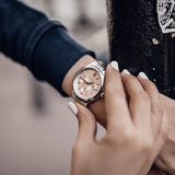 ARIES GOLD URBAN ETERNAL SILVER STAINLESS STEEL L 1028 S-S WOMEN'S WATCH - H2 Hub Watches