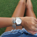 ARIES GOLD URBAN ETERNAL SILVER STAINLESS STEEL L 103 S-S WOMEN'S WATCH - H2 Hub Watches