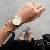 ARIES GOLD URBAN ETERNAL SILVER STAINLESS STEEL L 103 S-S WOMEN'S WATCH - H2 Hub Watches